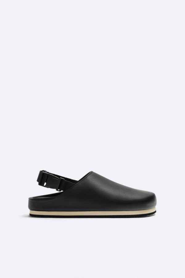 12769320800-e1 ZARA - Leather Clogs X Pepo Moreno