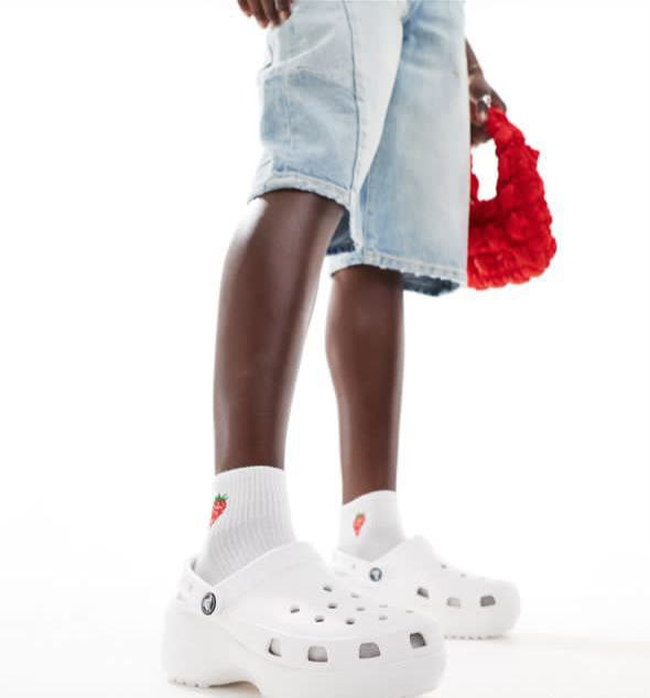 Classic Platform Clogs - Crocs
