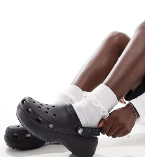Classic Platform Clogs - Crocs