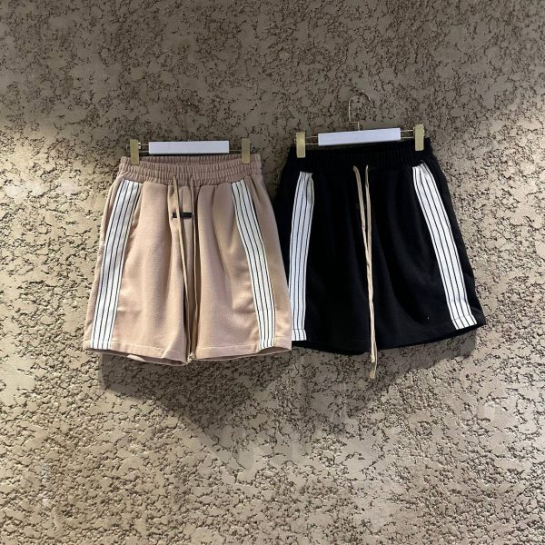 photo_5895715265671448431_y Fear of God Boiled Wool Striped Relaxed Shorts