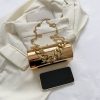 Mini Barrel Shaped Clutch Purse
