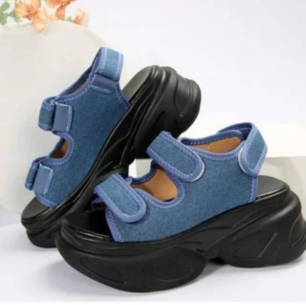 Ladies Open Toe High Platform Sandals