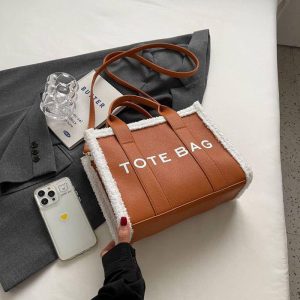 High Fashion Leather Tote Bag