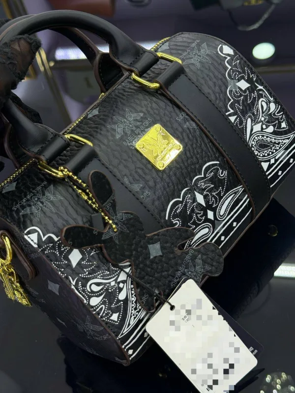 Miss Gail Bandana Visetos Handbag