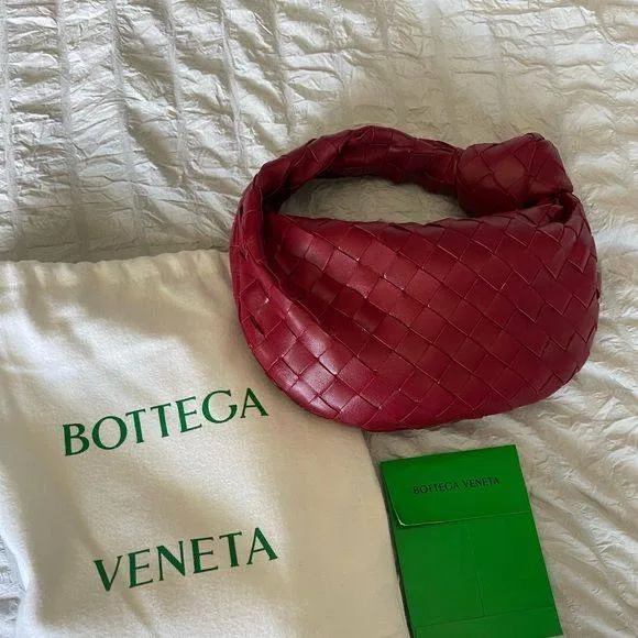 Mini Knotted Leather Tote Bag