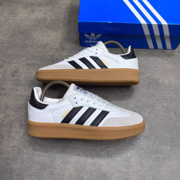 Samba White and Black Sneakers