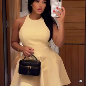 Elegant Cream Dress