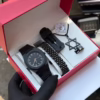 Elegant Black Watch Gift Set