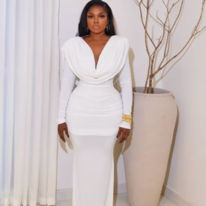 IMG_20251002_144754_603 Luxury Cape Shoulder Padded Dress