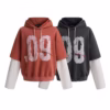Dual-Tone "09" Hoodie