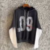Dual-Tone "09" Hoodie