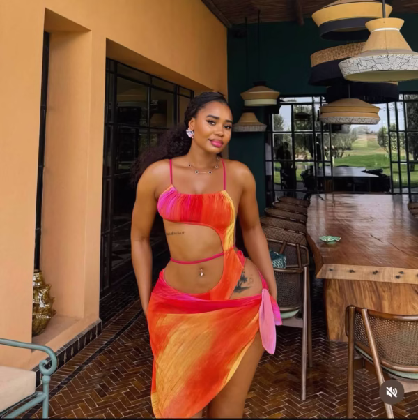 Vibrant Sunset Swimwear