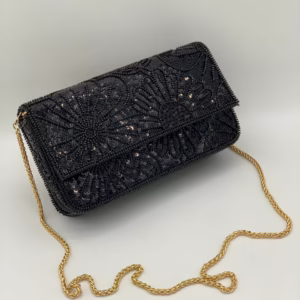 Midnight Blossom Clutch BAG