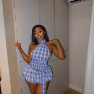 Heritage Pleat Check Skirt Set