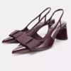Luxury Bow Slingback Heels