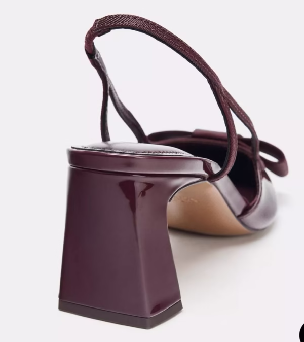 Luxury Bow Slingback Heels