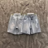 Nirben Plain Jean Shorts