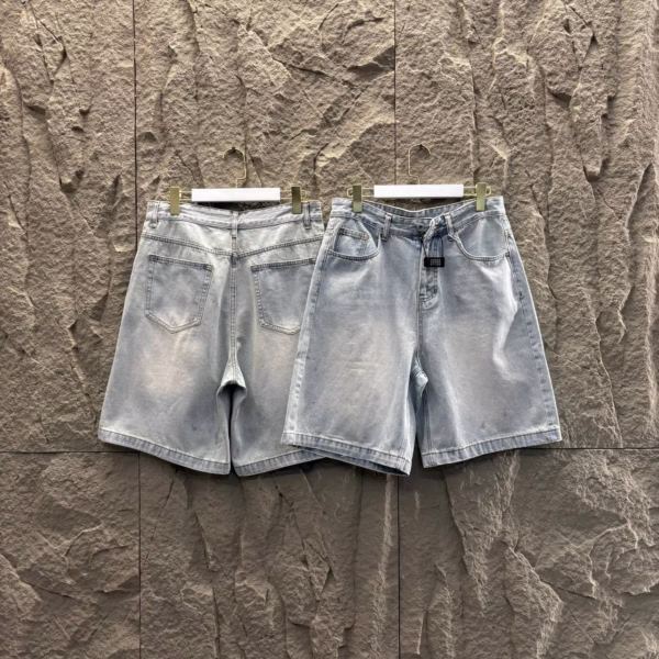 Nirben Plain Jean Shorts
