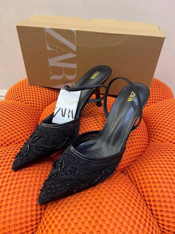 ZARA Signature Block Heels