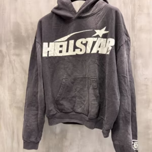 HELLSTAR Oversized Vintage Hoodie with Shorts