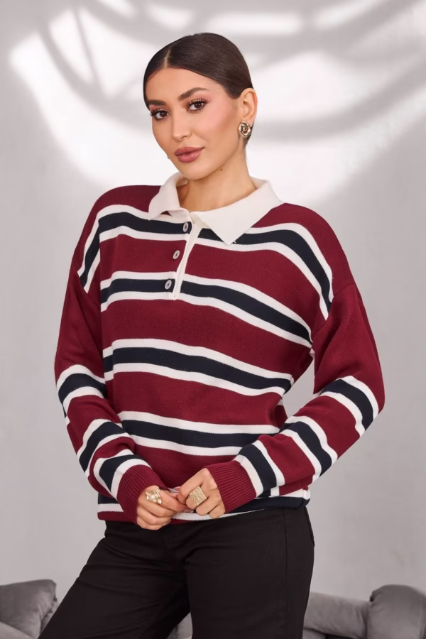 IMG_20251119_170341_822 Classic Stripe Sweater Top