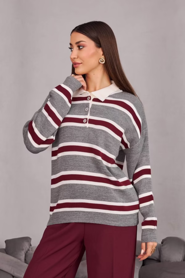 IMG_20251119_170341_852 Classic Stripe Sweater Top