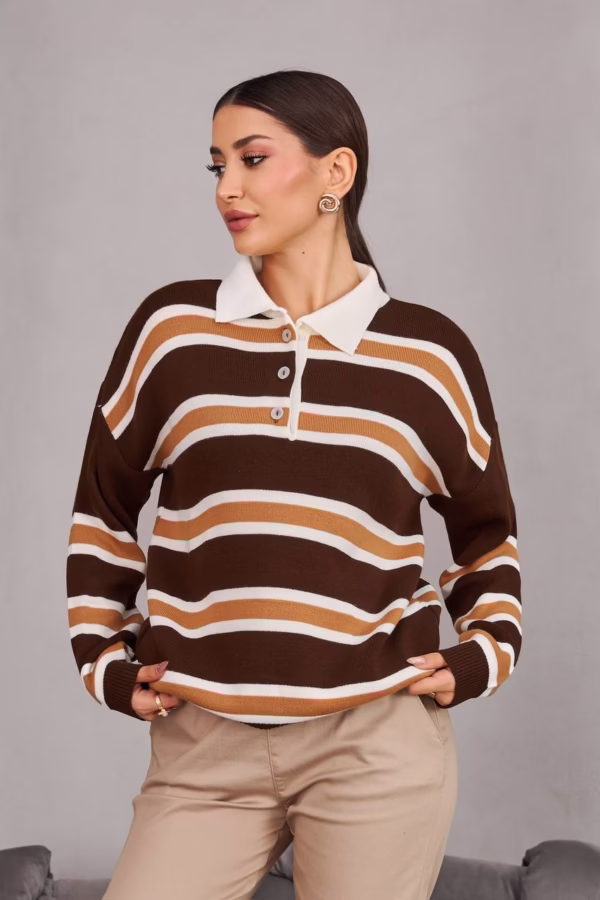 IMG_20251119_170342_063 Classic Stripe Sweater Top