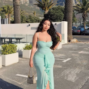 IMG_20251121_084015_199 Strap Mesh Ruffle Dress