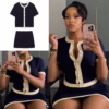 ZR ELEGANCE KNITTED SKIRT SET