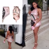 Luxe Pucci Print Halter Skirt Set