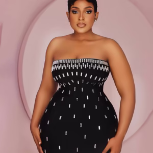 IMG_20251210_165111_861 Strapless Rhinestone Bandage Dress!!!