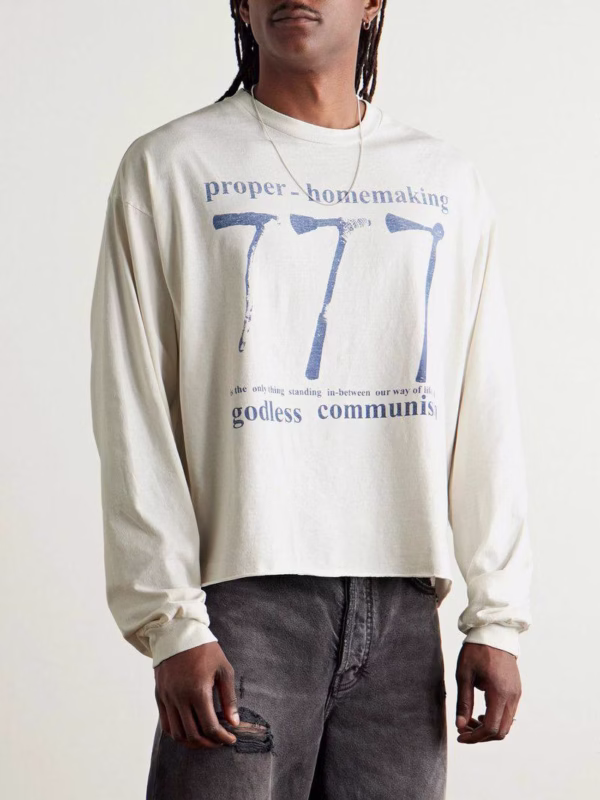 Vintage Statement Long-Sleeve Tee