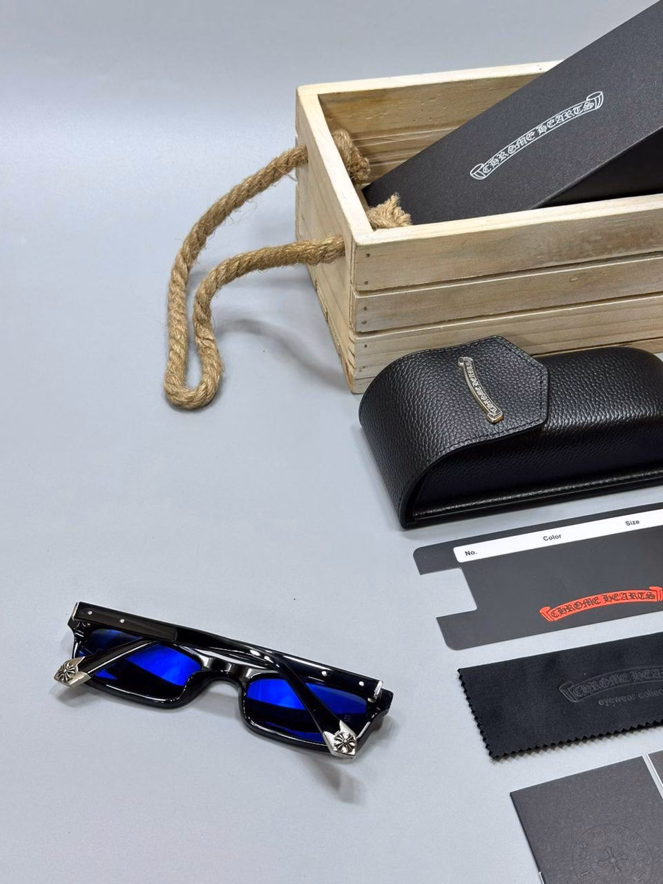 Chrome Noir Signature Sunglasses