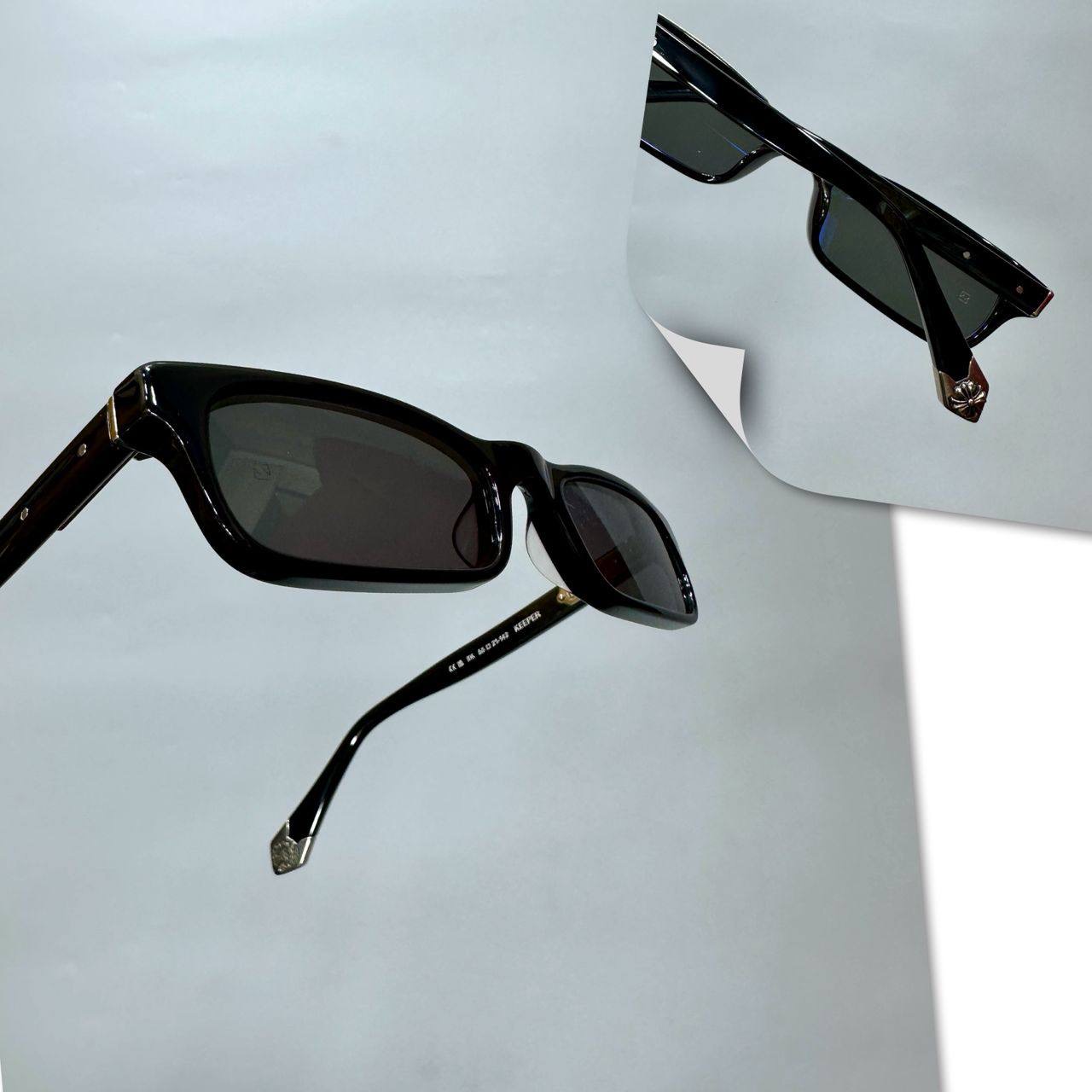 Chrome Noir Signature Sunglasses