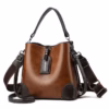 Luxury bucket handbag