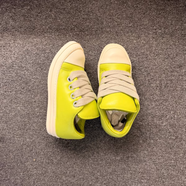 Rick Owens Jumbo Laced Low “Green Milk”