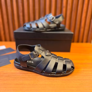 Prada Rubber Fisherman Sandals