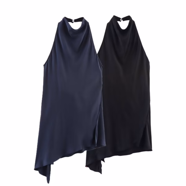 IMG_2881 Zr Satin Halter Top