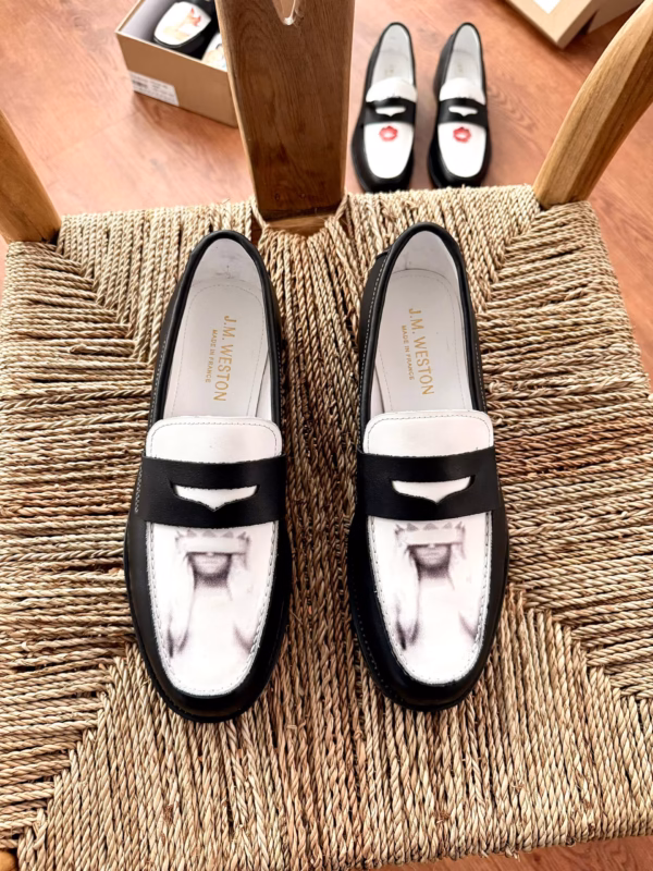 J.M. Weston x Duke + Dexter Wilde “Pin Up” Loafers – Scar Face Kit
