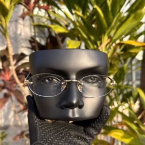 Miu Miu Classic Clear Lens Statement Glasses