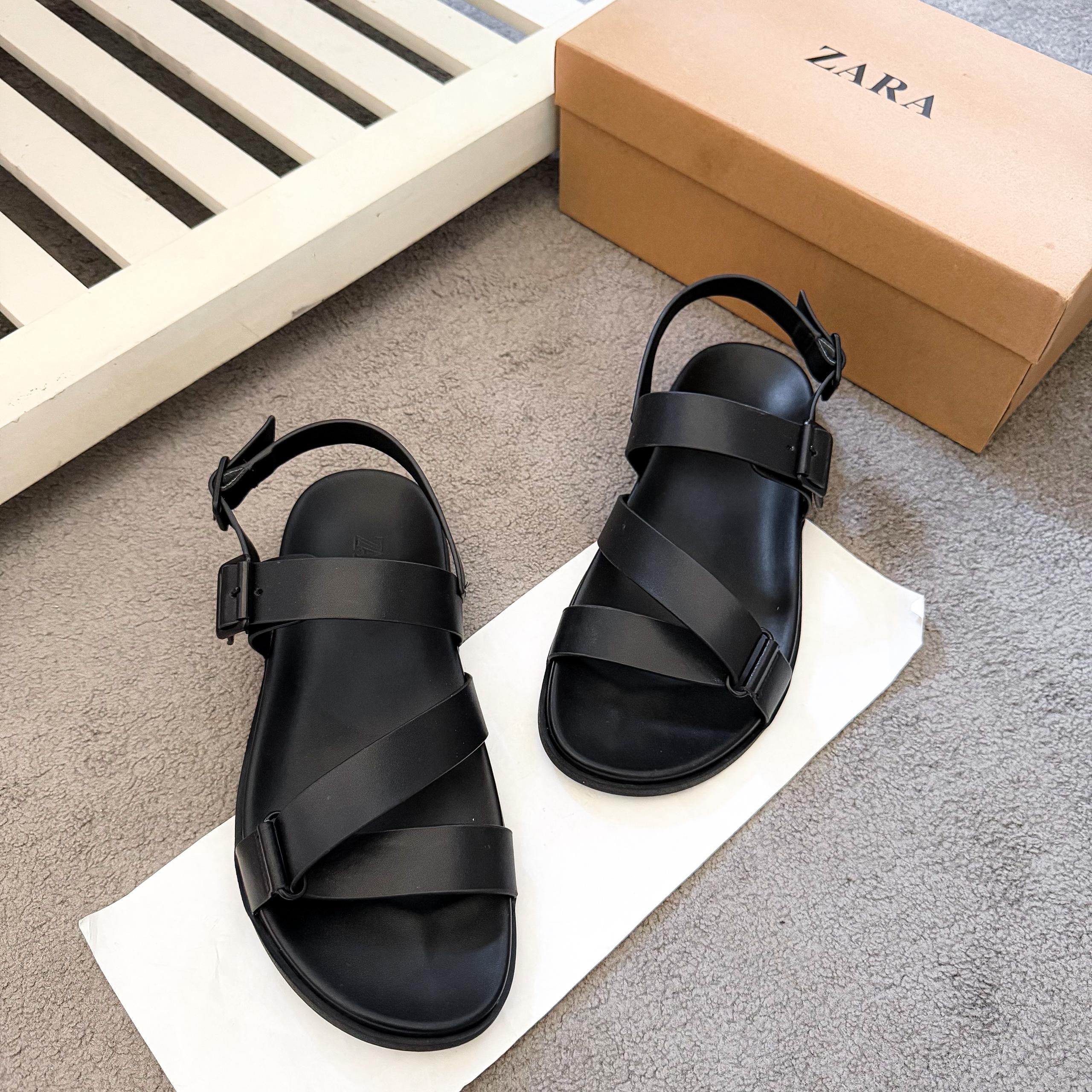 Zara Cross-Strap Sandals
