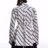 Striped Tie-Waist Shirt