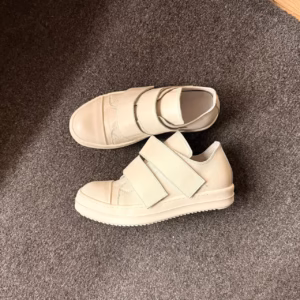 Rick Owens Temple Strap Low Sneakers