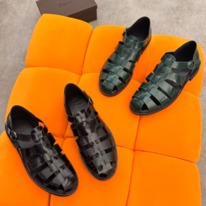 Pedro Glossy Fisherman Sandals