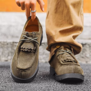 Luxury Suede Tassel Loafers
