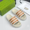 IMG_2906 Premium Triple-Stripe Slide Sandals