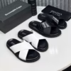 Cross-Strap Luxury Slides